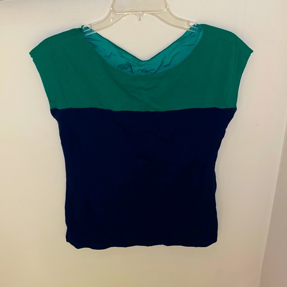 Green&Black Top